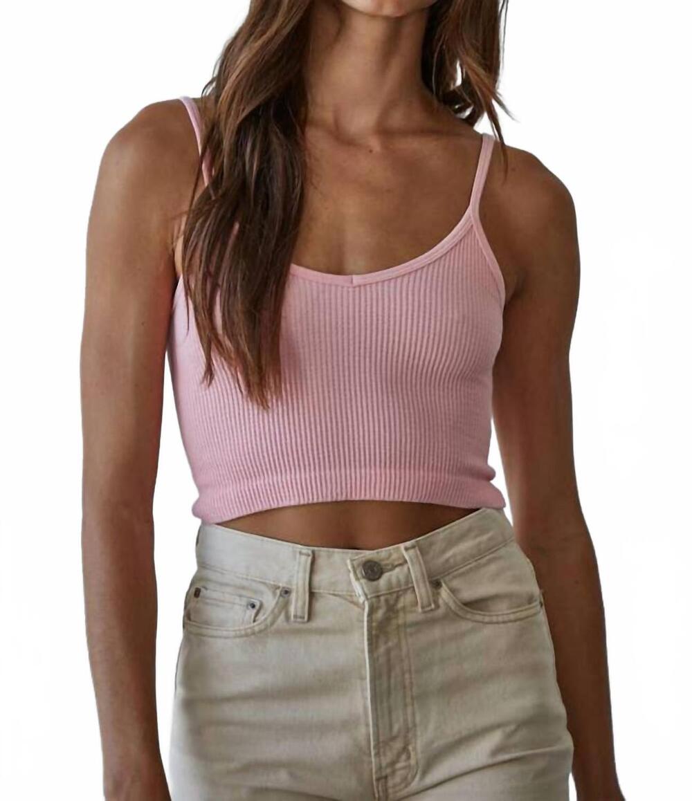 NEW BY TOGETHER women's the cora brami top in pink